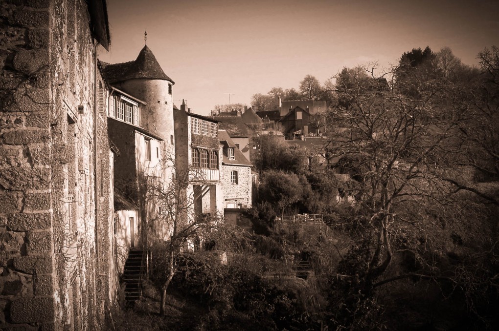 Maisons de Gargilesse Backdrop